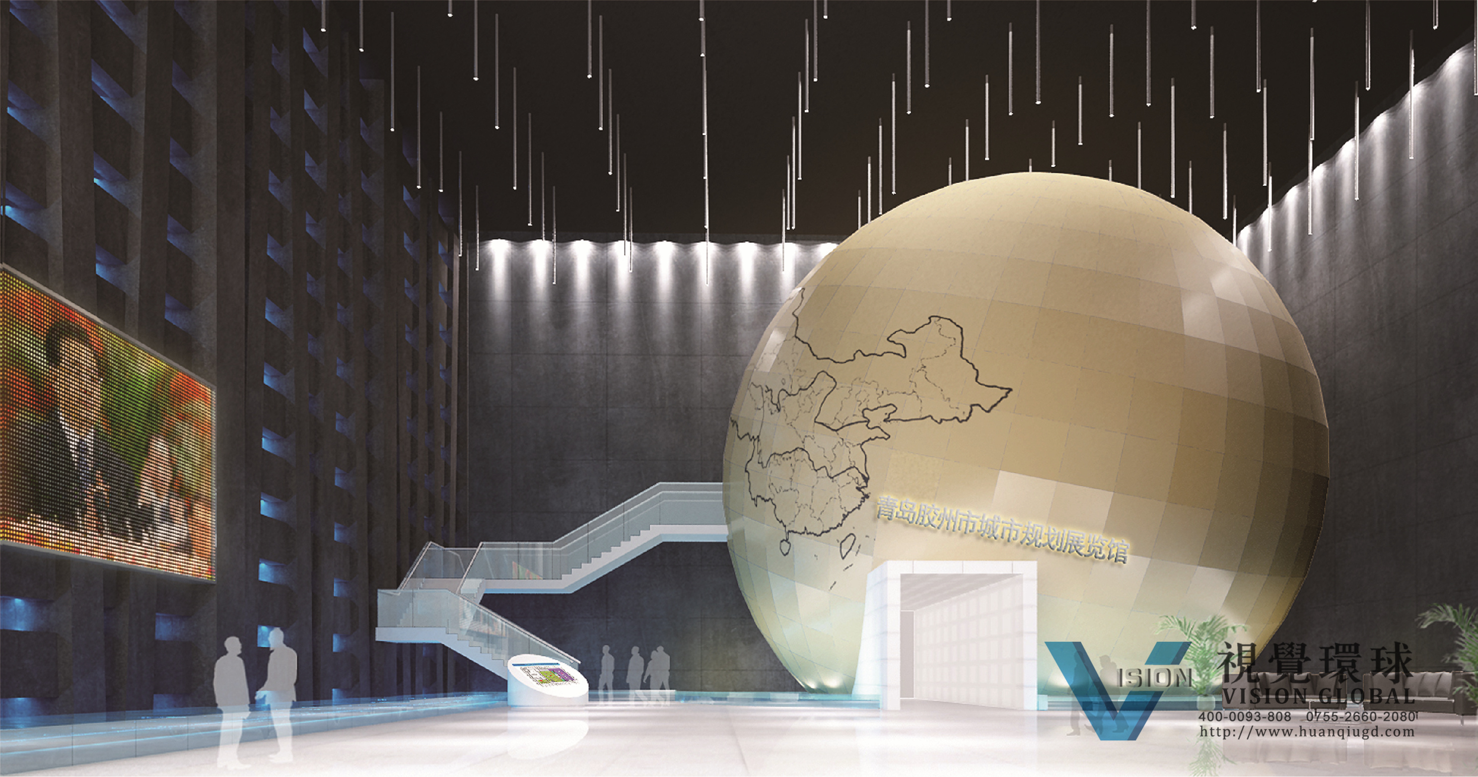 视觉环球：宣教类展馆序厅如何布局设计？