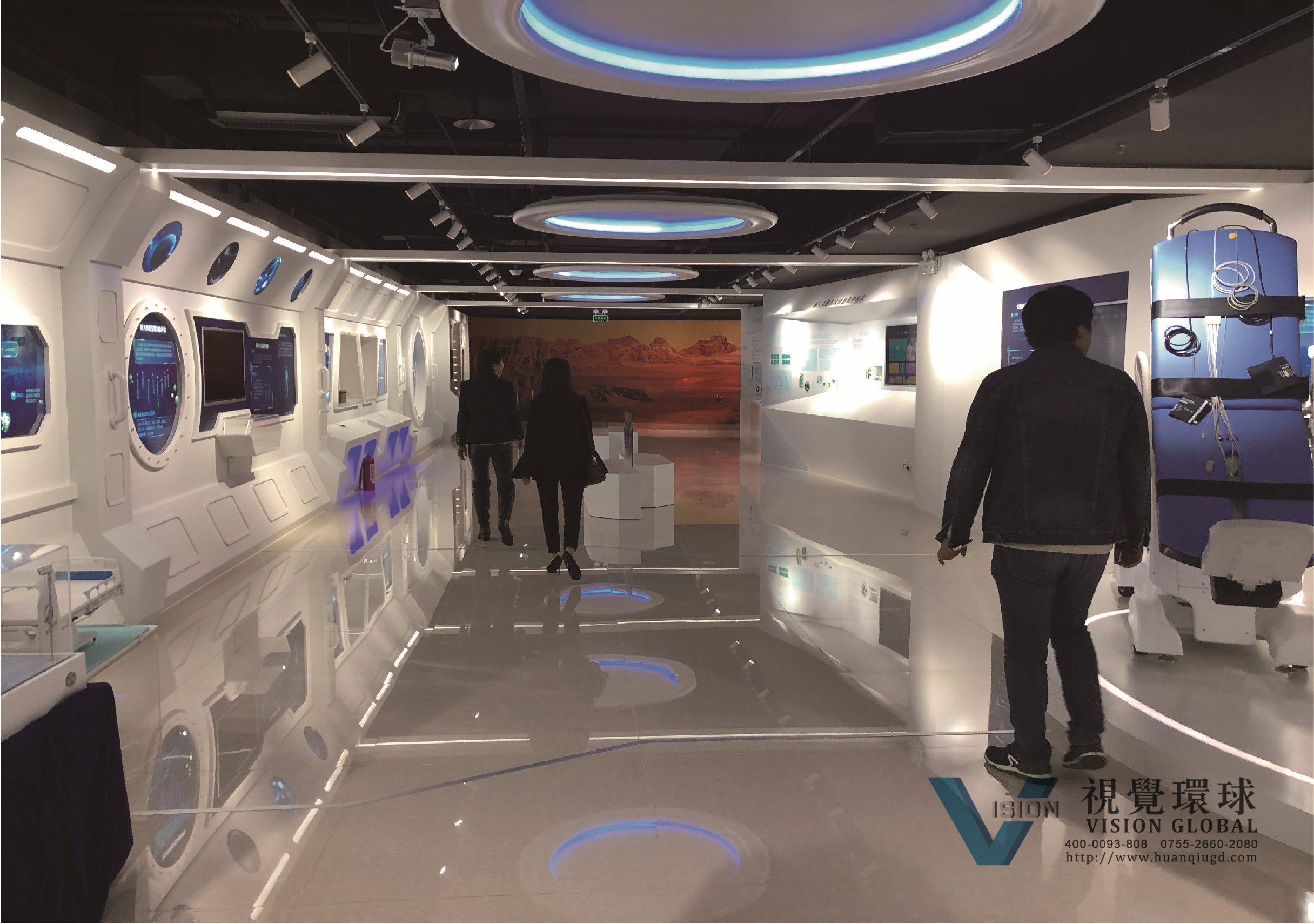 深圳展厅设计企业视觉环球，专业打造多功能性企业展馆！
