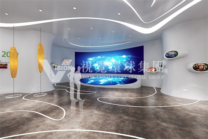 展馆设计,企业展馆,企业展厅,展厅设计,投影沙盘,展馆设计公司