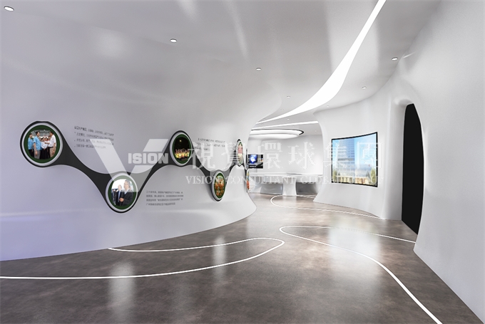 展馆设计,企业展馆,企业展厅,展厅设计,投影沙盘,展馆设计公司