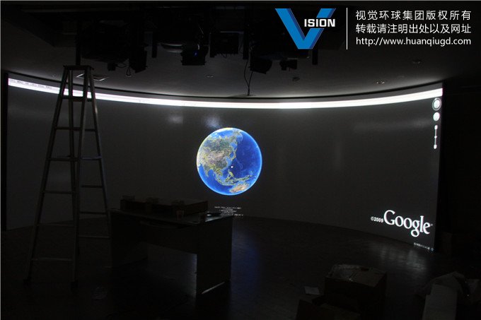 互动媒体  环幕系统  福州大学空间研究所