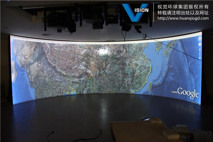 互动媒体  环幕系统  福州大学空间研究所
